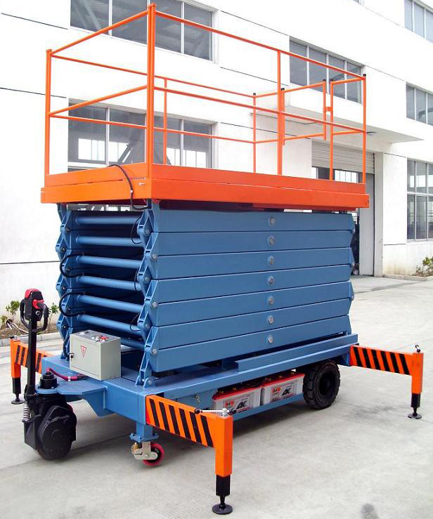 东方助力行走剪叉式高空作业平台